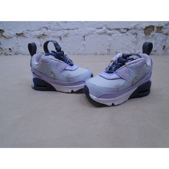 [CV0065-005] Toddler Nike AIR MAX 90 TOGGLE TD 'PURE PLATINUM 2C - Picture 4 of 8